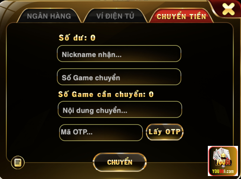 Nhập đúng các thông tin để quá trình rút tiền không có lỗi