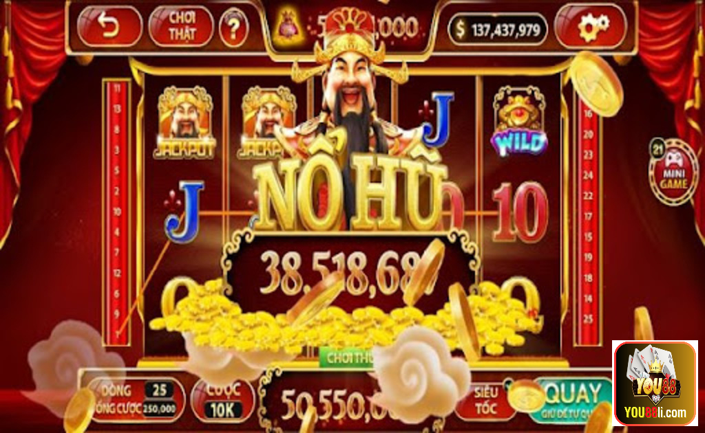 Trò chơi nổ hũ You88 có nhiều chương trình ưu đãi lớn